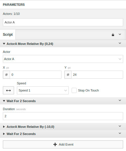 Custom Script Parameters