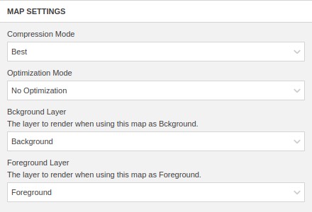 Sprite Settings